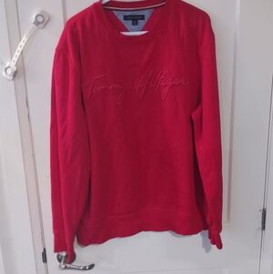 Tommy Hilfiger Pink Crewneck Sweatshirt XL